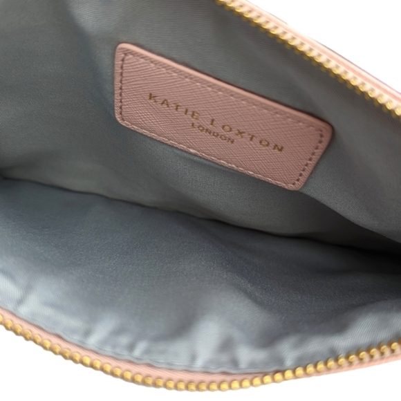 Katie Loxton Team Bride Perfect Pouch Clutch Pink Blush - Picture 7 of 8